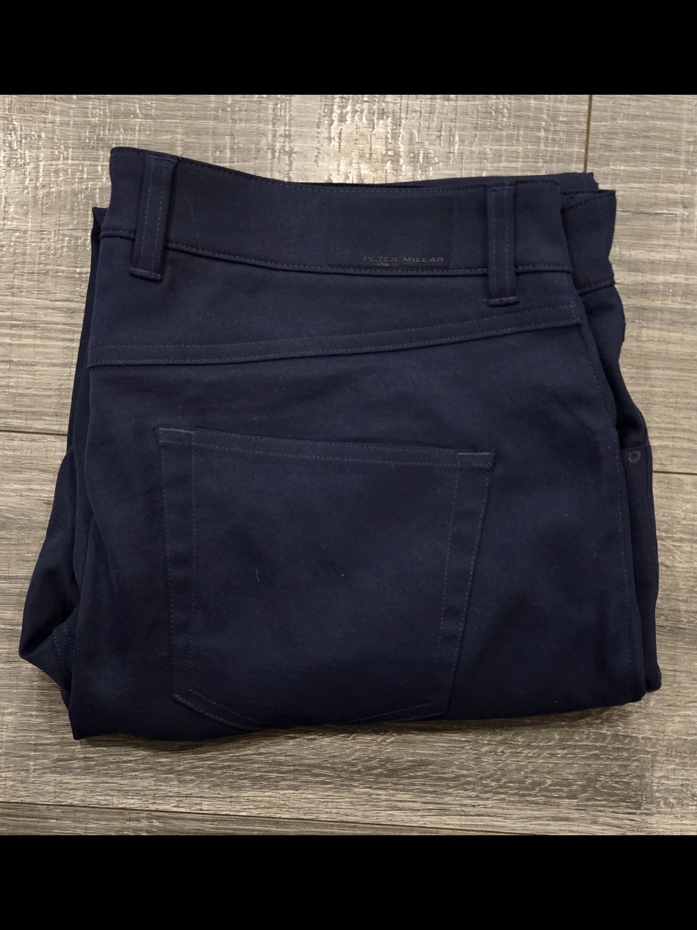 NWT Peter Millar EB66 Classic Fit Pants Mens [Size] Navy Performance Strch Golf.